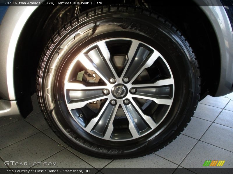 Hermosa Blue Pearl / Black 2020 Nissan Armada SL 4x4