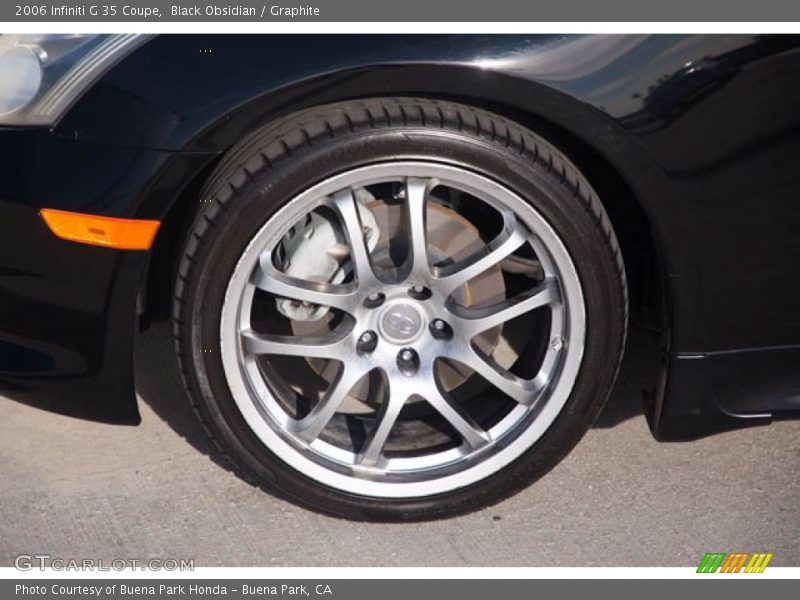 Black Obsidian / Graphite 2006 Infiniti G 35 Coupe