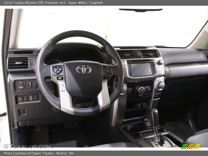 Dashboard of 2019 4Runner SR5 Premium 4x4