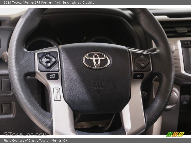 Super White / Graphite 2019 Toyota 4Runner SR5 Premium 4x4