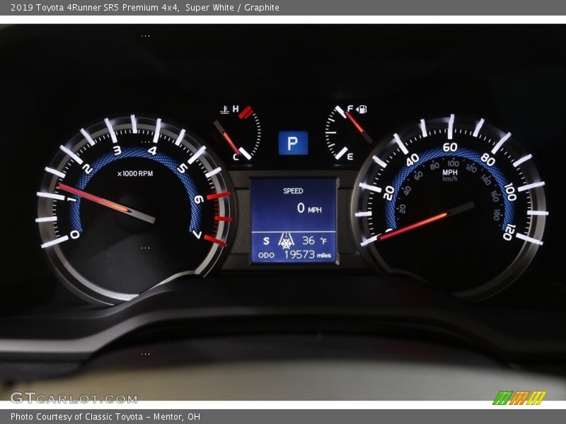  2019 4Runner SR5 Premium 4x4 SR5 Premium 4x4 Gauges