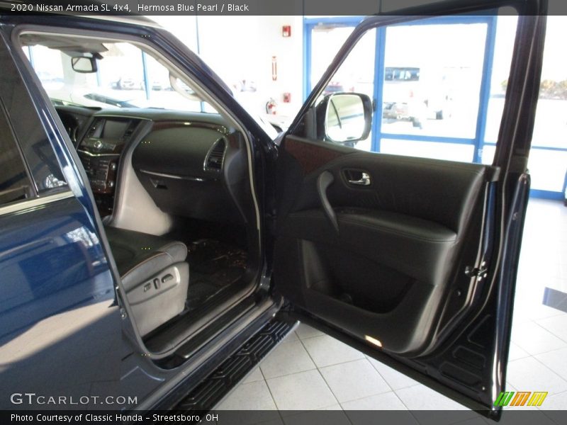 Hermosa Blue Pearl / Black 2020 Nissan Armada SL 4x4