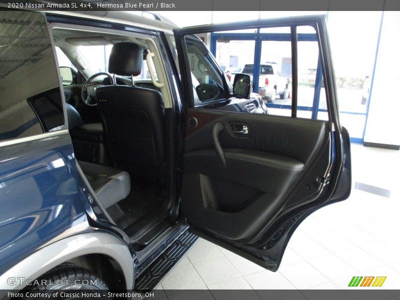 Hermosa Blue Pearl / Black 2020 Nissan Armada SL 4x4