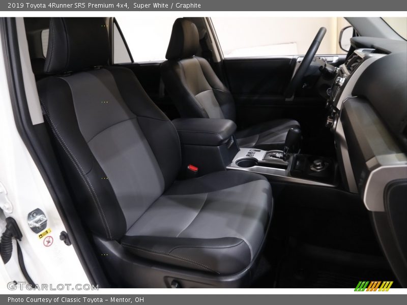 Front Seat of 2019 4Runner SR5 Premium 4x4