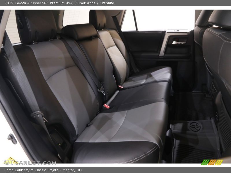 Rear Seat of 2019 4Runner SR5 Premium 4x4