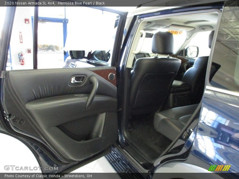 Hermosa Blue Pearl / Black 2020 Nissan Armada SL 4x4
