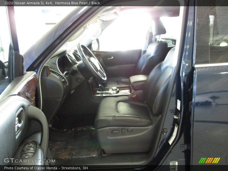 Hermosa Blue Pearl / Black 2020 Nissan Armada SL 4x4