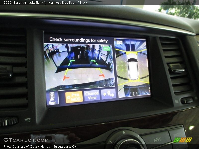 Hermosa Blue Pearl / Black 2020 Nissan Armada SL 4x4