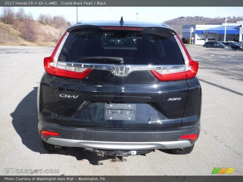 Crystal Black Pearl / Black 2017 Honda CR-V EX-L AWD