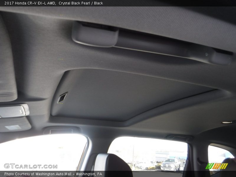 Crystal Black Pearl / Black 2017 Honda CR-V EX-L AWD