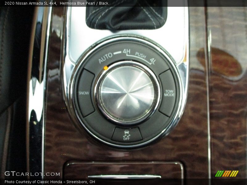 Controls of 2020 Armada SL 4x4