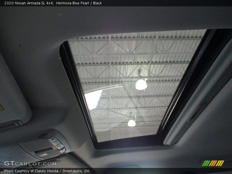 Hermosa Blue Pearl / Black 2020 Nissan Armada SL 4x4