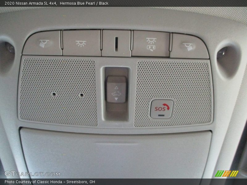 Hermosa Blue Pearl / Black 2020 Nissan Armada SL 4x4