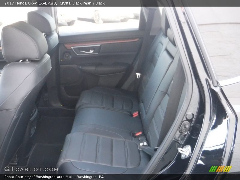 Crystal Black Pearl / Black 2017 Honda CR-V EX-L AWD