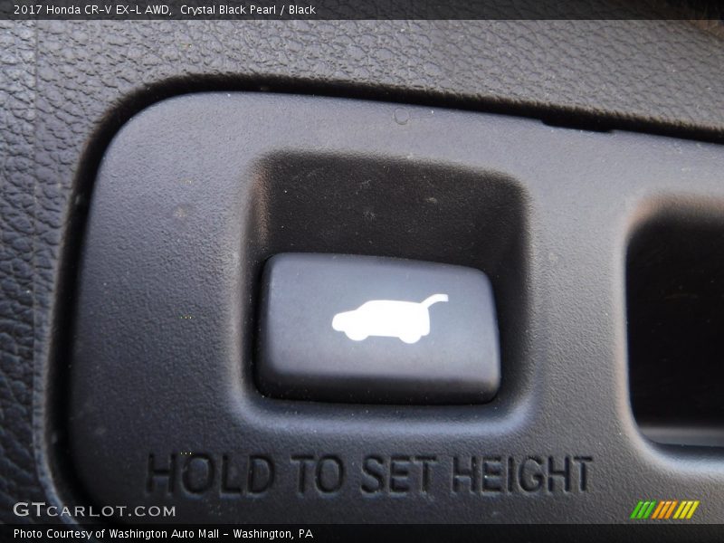 Crystal Black Pearl / Black 2017 Honda CR-V EX-L AWD