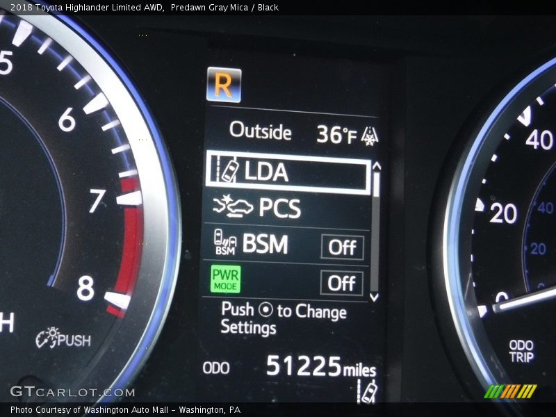 Predawn Gray Mica / Black 2018 Toyota Highlander Limited AWD