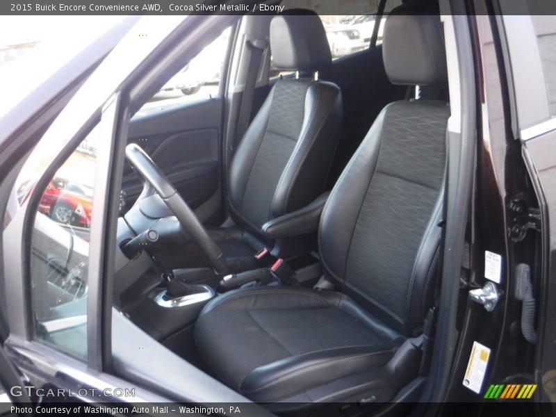 Cocoa Silver Metallic / Ebony 2015 Buick Encore Convenience AWD