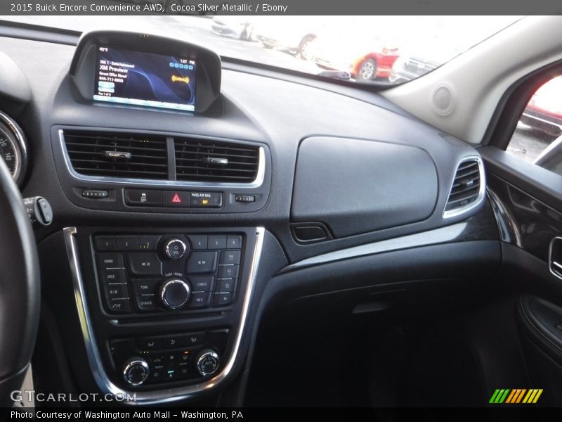 Cocoa Silver Metallic / Ebony 2015 Buick Encore Convenience AWD