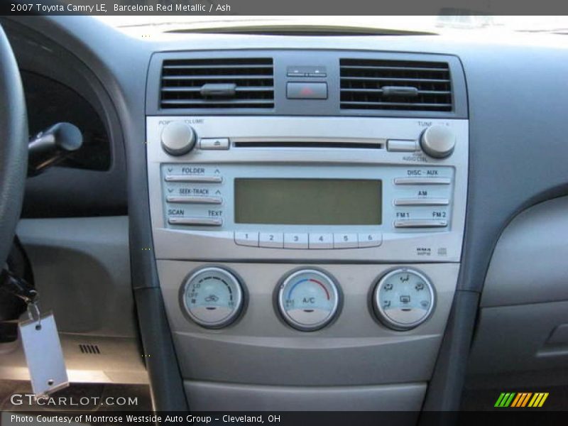 Barcelona Red Metallic / Ash 2007 Toyota Camry LE