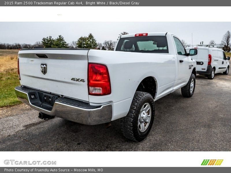 Bright White / Black/Diesel Gray 2015 Ram 2500 Tradesman Regular Cab 4x4