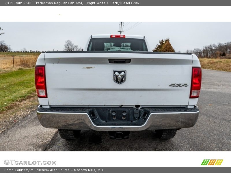 Bright White / Black/Diesel Gray 2015 Ram 2500 Tradesman Regular Cab 4x4