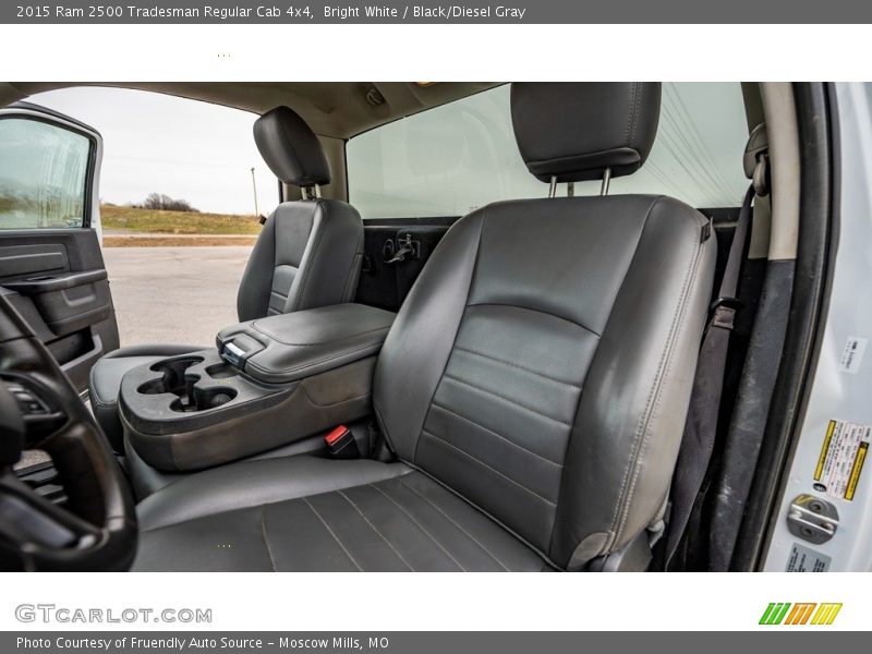 Front Seat of 2015 2500 Tradesman Regular Cab 4x4