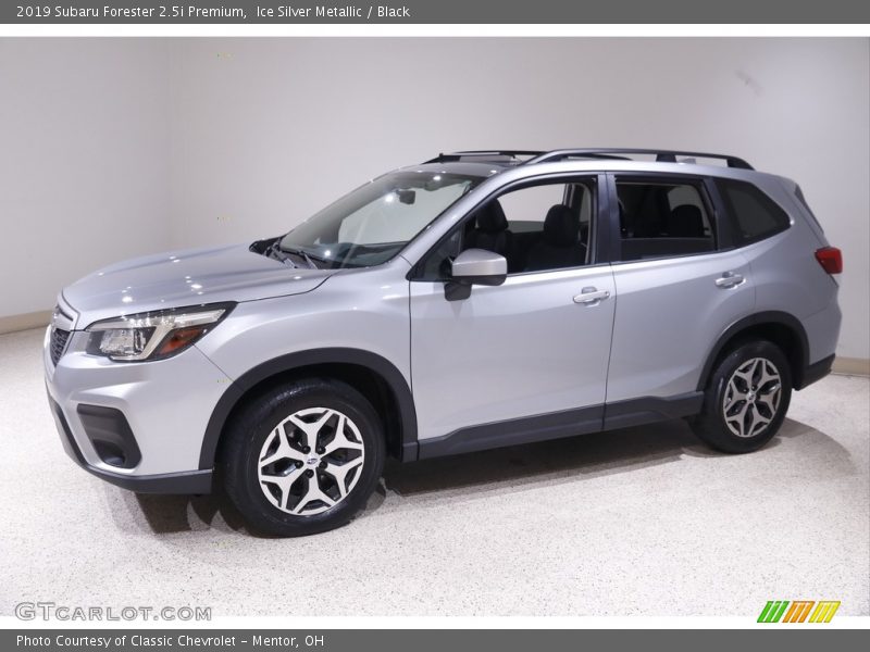 Ice Silver Metallic / Black 2019 Subaru Forester 2.5i Premium