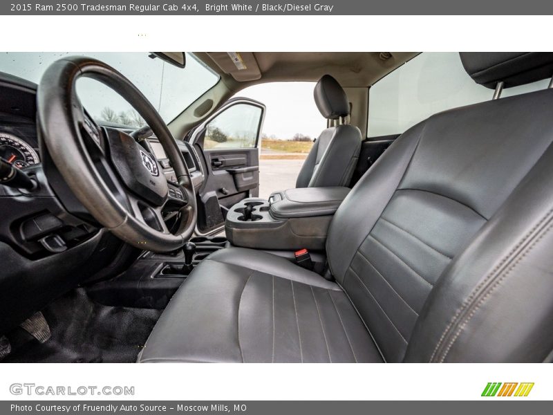 Front Seat of 2015 2500 Tradesman Regular Cab 4x4