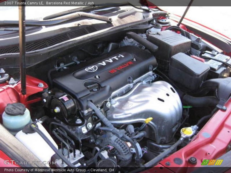Barcelona Red Metallic / Ash 2007 Toyota Camry LE