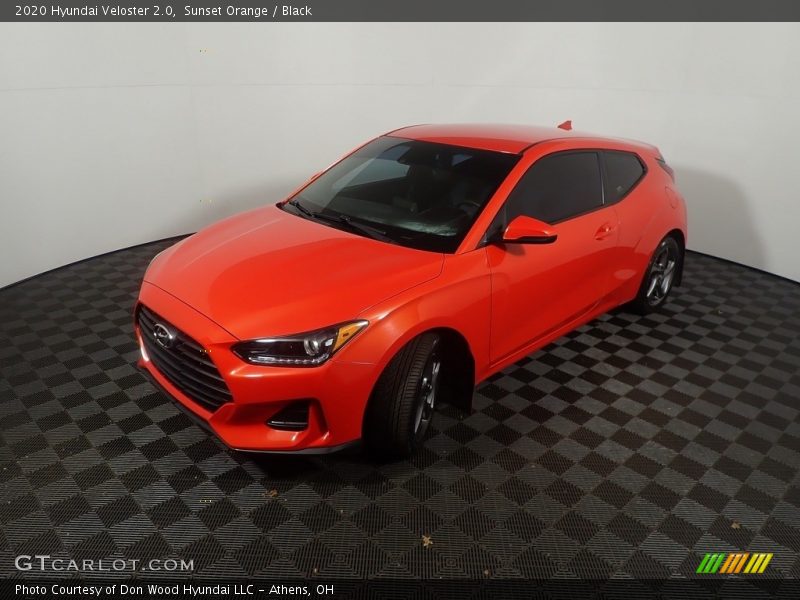 Sunset Orange / Black 2020 Hyundai Veloster 2.0