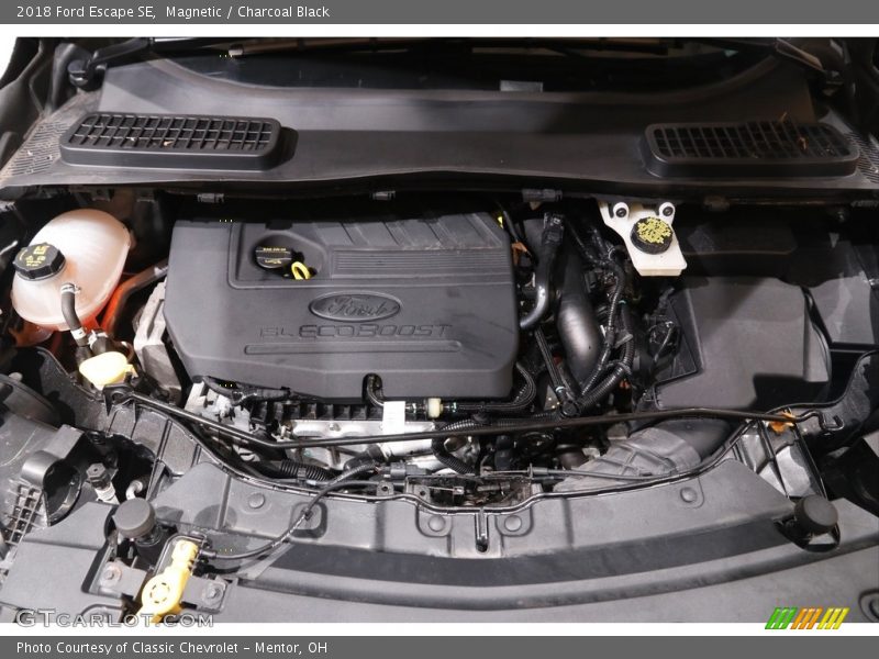 Magnetic / Charcoal Black 2018 Ford Escape SE