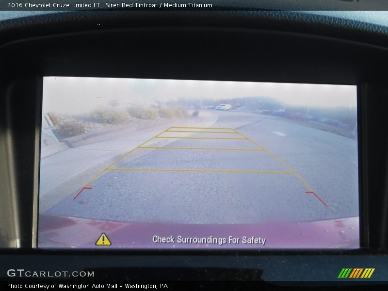 Siren Red Tintcoat / Medium Titanium 2016 Chevrolet Cruze Limited LT