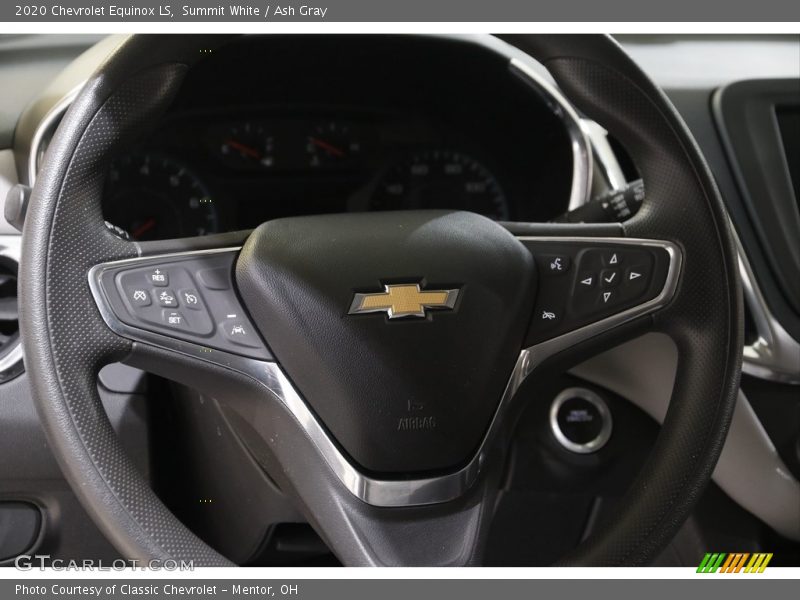 Summit White / Ash Gray 2020 Chevrolet Equinox LS