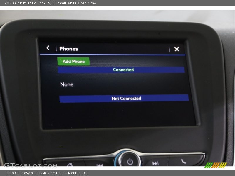 Summit White / Ash Gray 2020 Chevrolet Equinox LS