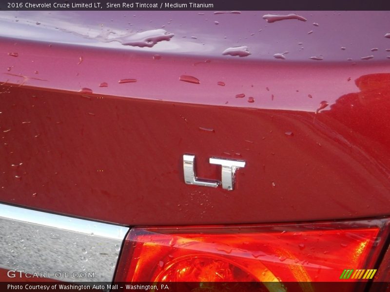 Siren Red Tintcoat / Medium Titanium 2016 Chevrolet Cruze Limited LT