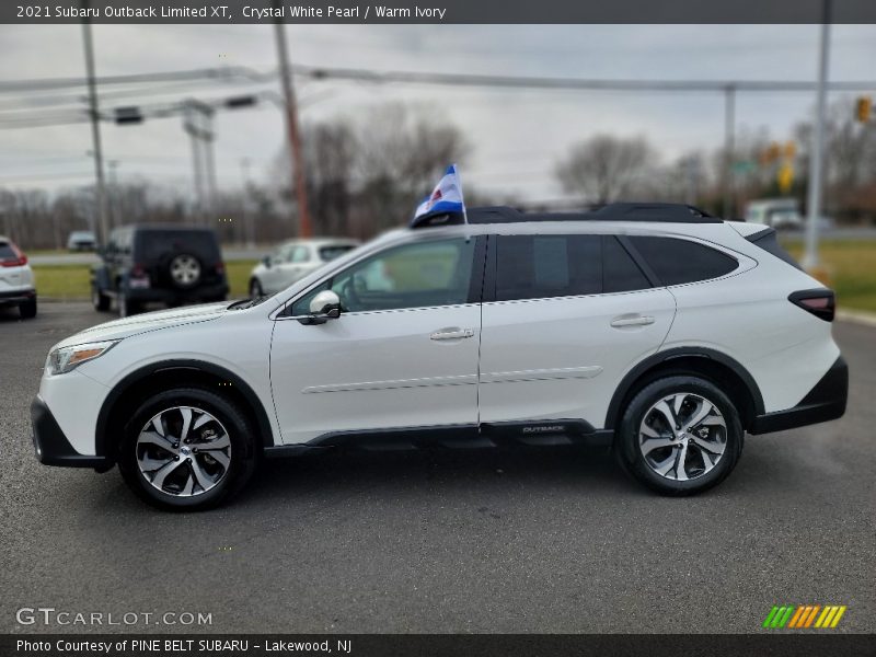 Crystal White Pearl / Warm Ivory 2021 Subaru Outback Limited XT