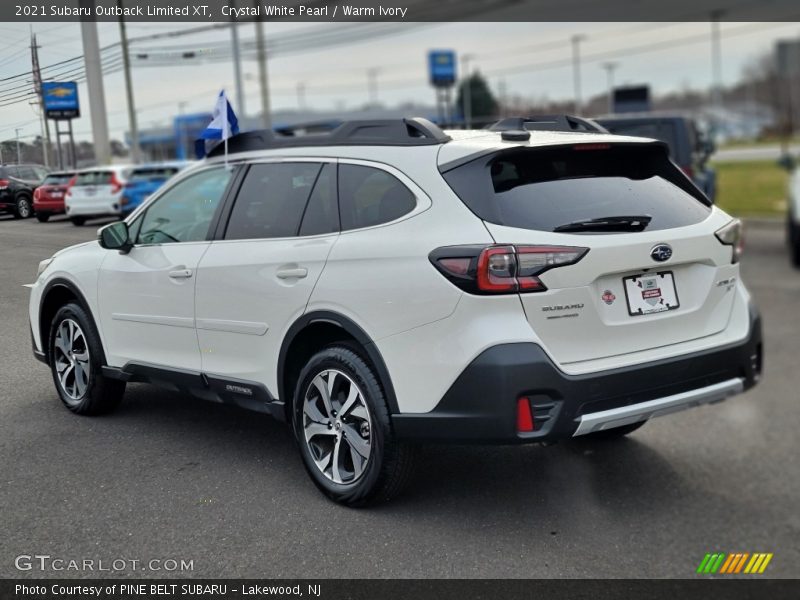 Crystal White Pearl / Warm Ivory 2021 Subaru Outback Limited XT