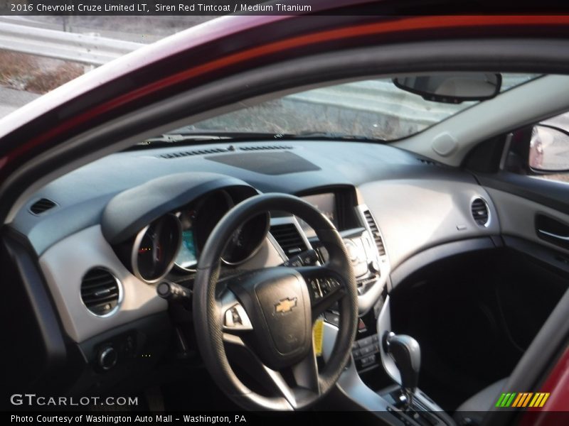 Siren Red Tintcoat / Medium Titanium 2016 Chevrolet Cruze Limited LT