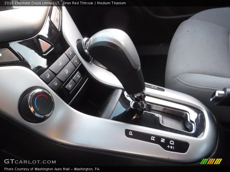 Siren Red Tintcoat / Medium Titanium 2016 Chevrolet Cruze Limited LT