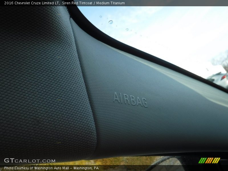 Siren Red Tintcoat / Medium Titanium 2016 Chevrolet Cruze Limited LT