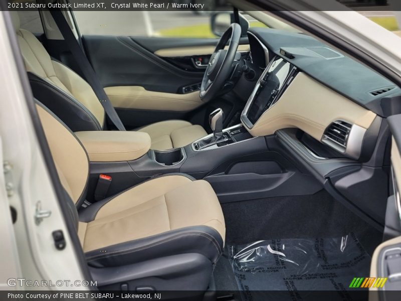 Crystal White Pearl / Warm Ivory 2021 Subaru Outback Limited XT
