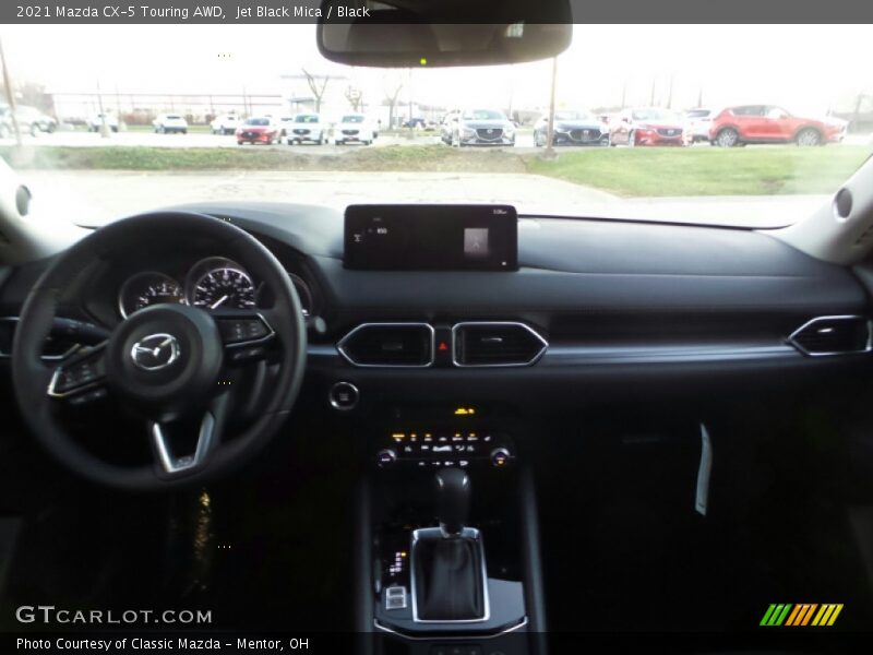 Jet Black Mica / Black 2021 Mazda CX-5 Touring AWD