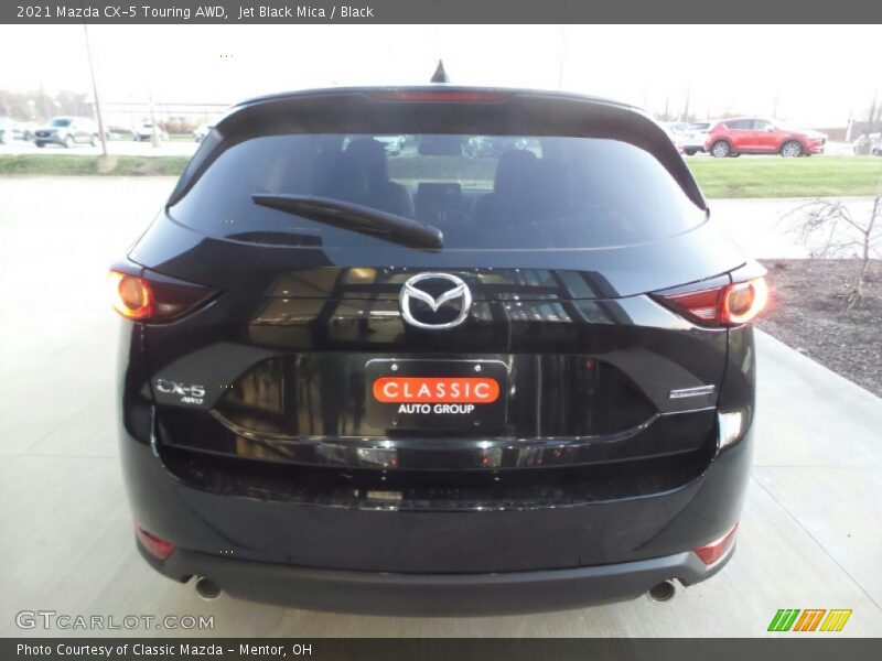 Jet Black Mica / Black 2021 Mazda CX-5 Touring AWD