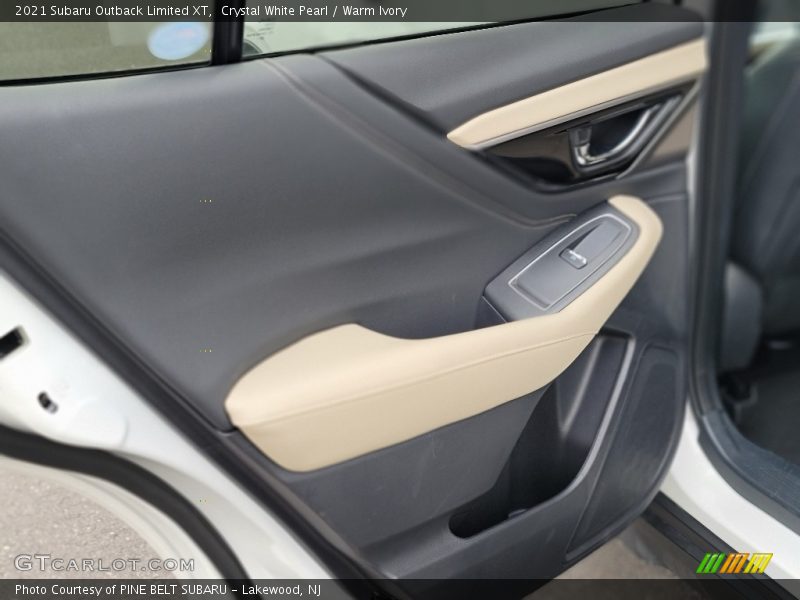 Crystal White Pearl / Warm Ivory 2021 Subaru Outback Limited XT