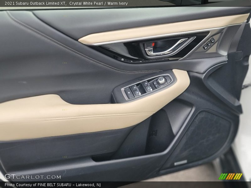 Door Panel of 2021 Outback Limited XT