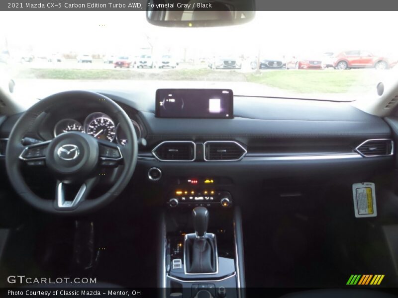 Polymetal Gray / Black 2021 Mazda CX-5 Carbon Edition Turbo AWD