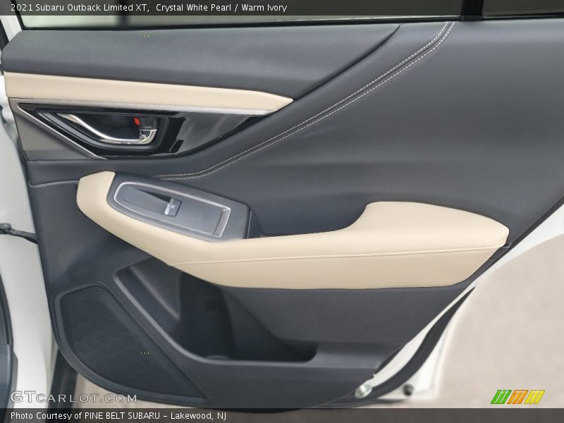 Crystal White Pearl / Warm Ivory 2021 Subaru Outback Limited XT