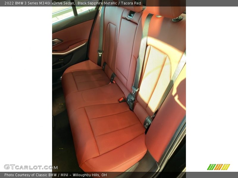 Rear Seat of 2022 3 Series M340i xDrive Sedan