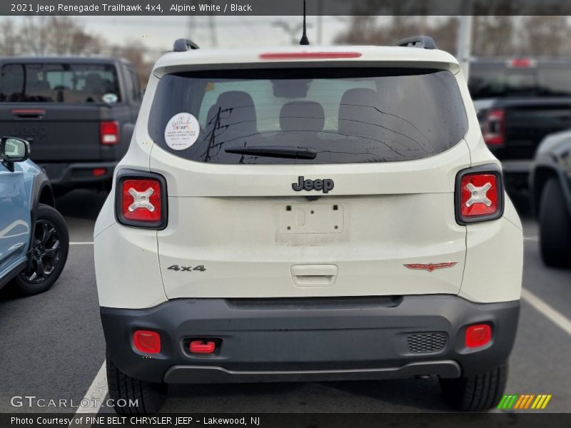 Alpine White / Black 2021 Jeep Renegade Trailhawk 4x4
