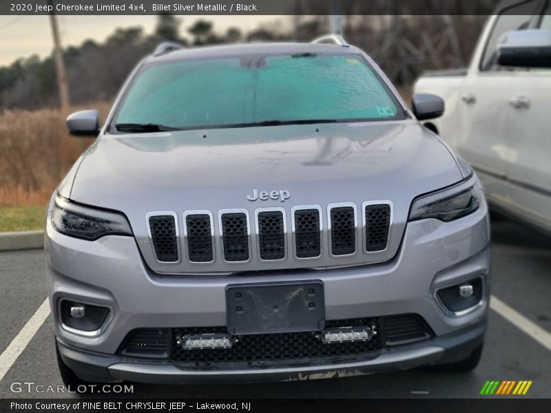 Billet Silver Metallic / Black 2020 Jeep Cherokee Limited 4x4